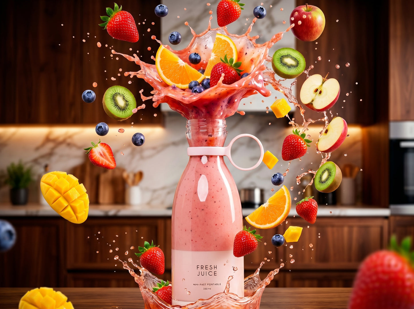 VedaBlend™ Portable Juice Blender Bottle