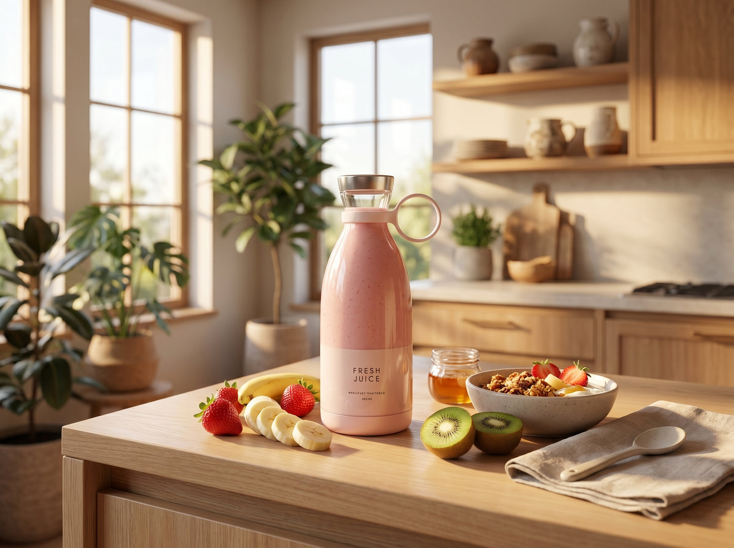 VedaBlend™ Portable Juice Blender Bottle