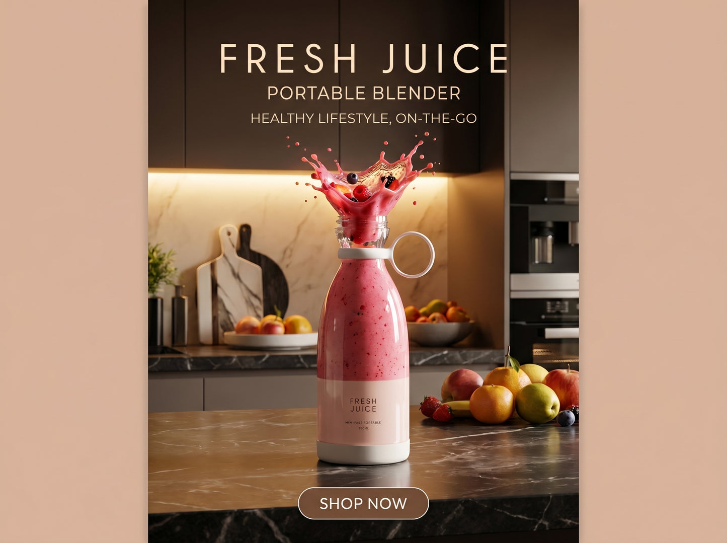 VedaBlend™ Portable Juice Blender Bottle